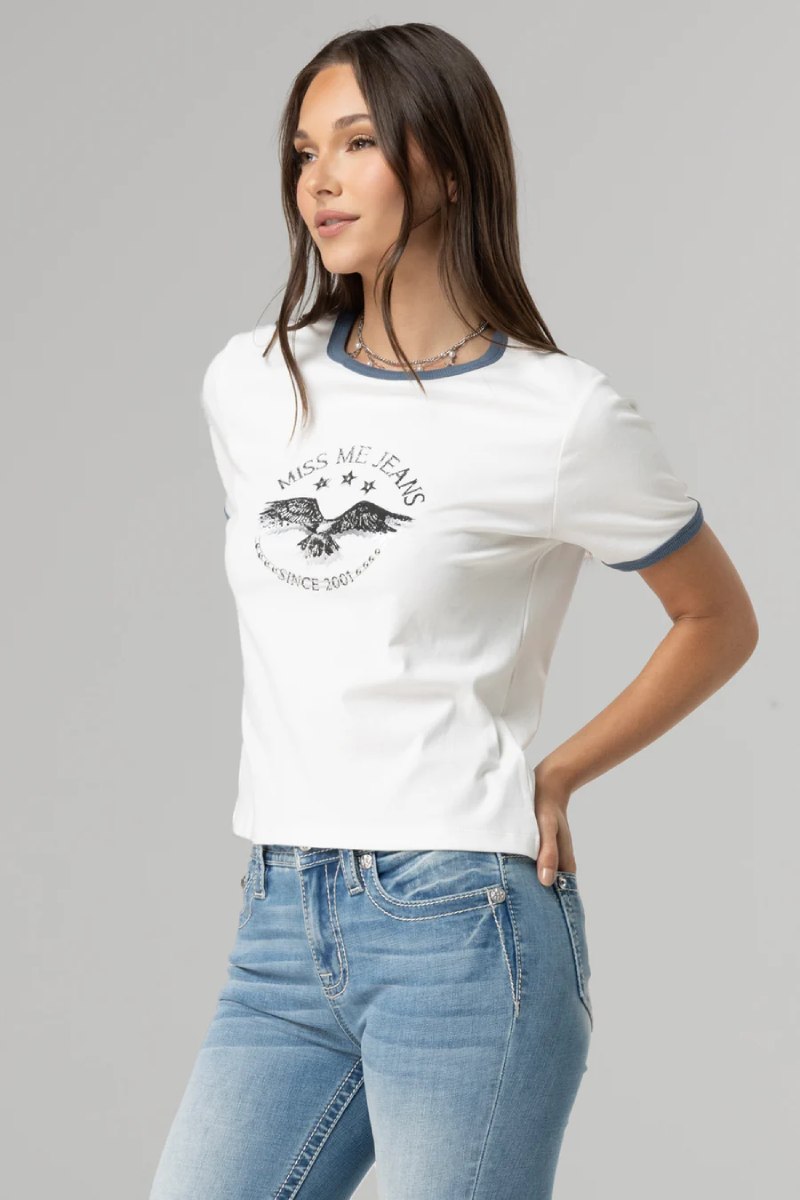 Miss Me Americana Retro Tee